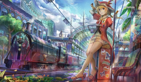 24319-girl-in-the-london-train-station-1024x600-anime-wallpaper